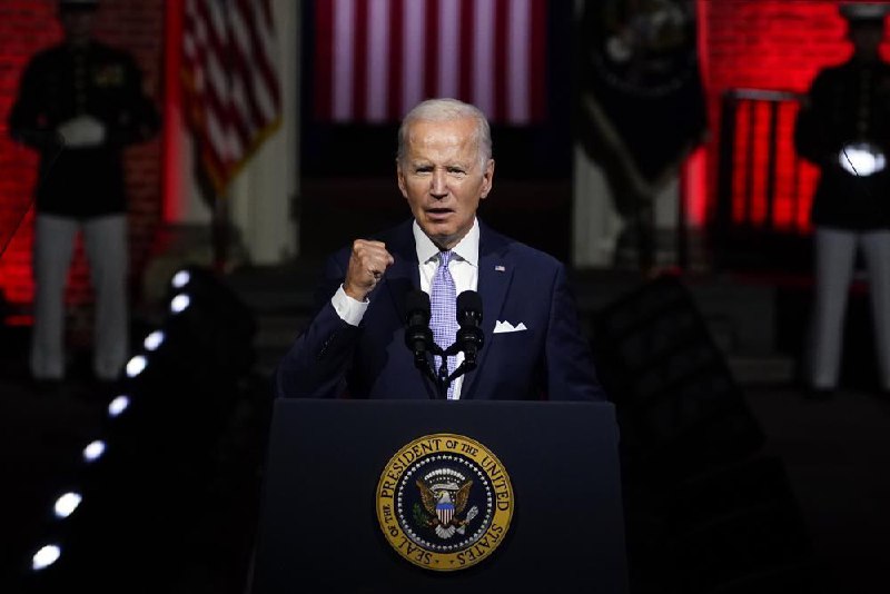 美总统拜登9月1日演讲指责前总统特朗普及其追随者的“极端意识形态”威胁美国的根基