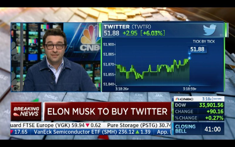 Twitter周一宣布，该公司董事会已经接受了亿万富翁埃隆·马斯克提出的收购并将其私有化的提议