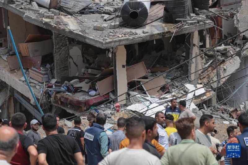 以色列周六继续袭击加沙地带，巴勒斯坦武装分子向以色列城市发射火箭弹