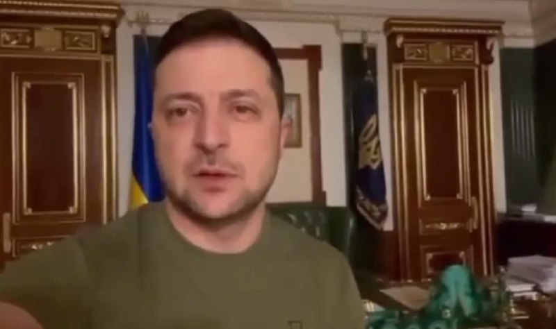 乌克兰总统泽连斯基否认了他已离开基辅的传言