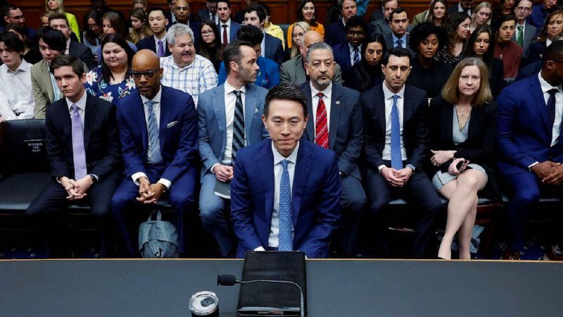 TikTok首席执行官周受资23日出席美国众议院能源与商务委员会听证会