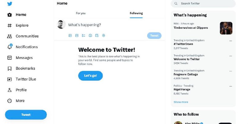 Twitter在1日出现大规模宕机，包括网页端和移动APP在内的首页时间线不显示内容