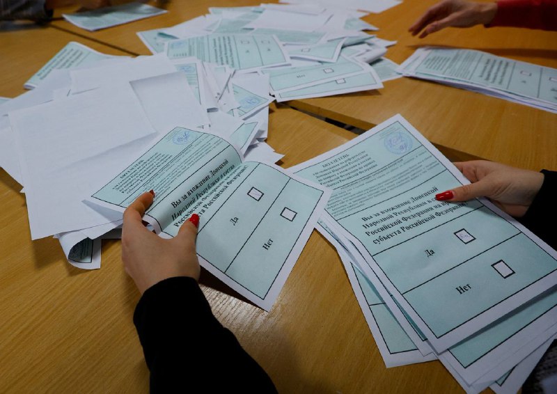 俄罗斯占领的四个地区周二公布所谓公投结果，均以超过85%的支持率赞成加入俄罗斯联邦