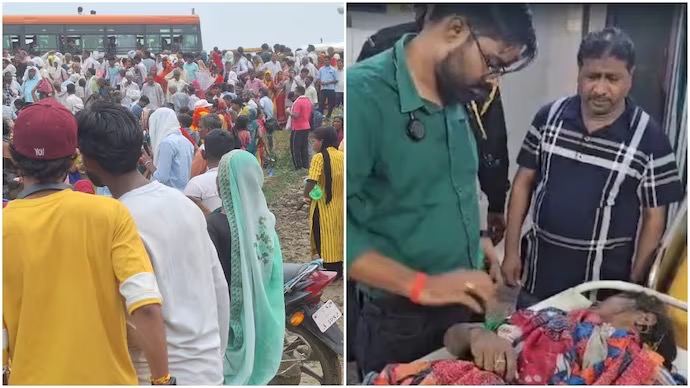 印度北部北方邦哈特勒斯地区一宗教集会现场2日发生严重踩踏事故