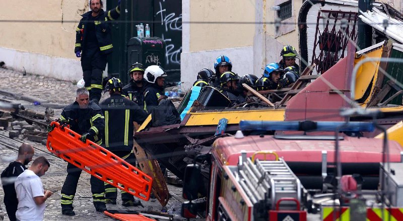 葡萄牙首都里斯本一辆有轨升降缆车9月3日下午发生脱轨事故，造成至少17人死亡、18人受伤，其中5人伤势严重