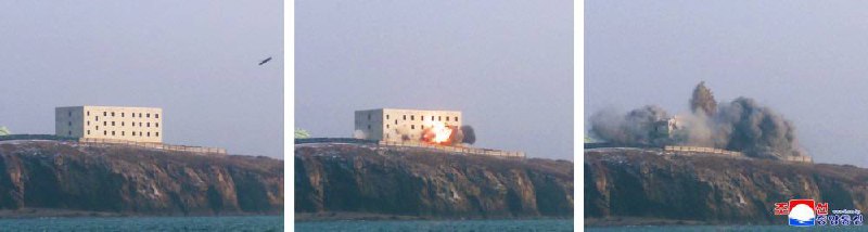 朝鲜12月28日进行远程战略巡航导弹发射训练，金正恩到现场观摩