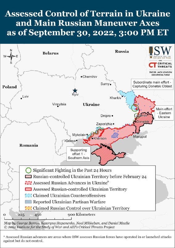 多国领导人谴责俄罗斯吞并乌克兰领土，乌克兰在反攻上继续取得进展