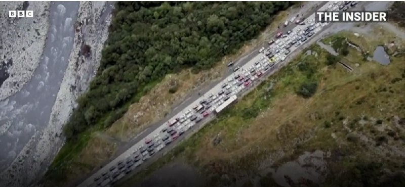 俄罗斯当局表示，将在与格鲁吉亚接壤的Verkhniy Lars过境点设立征兵中心