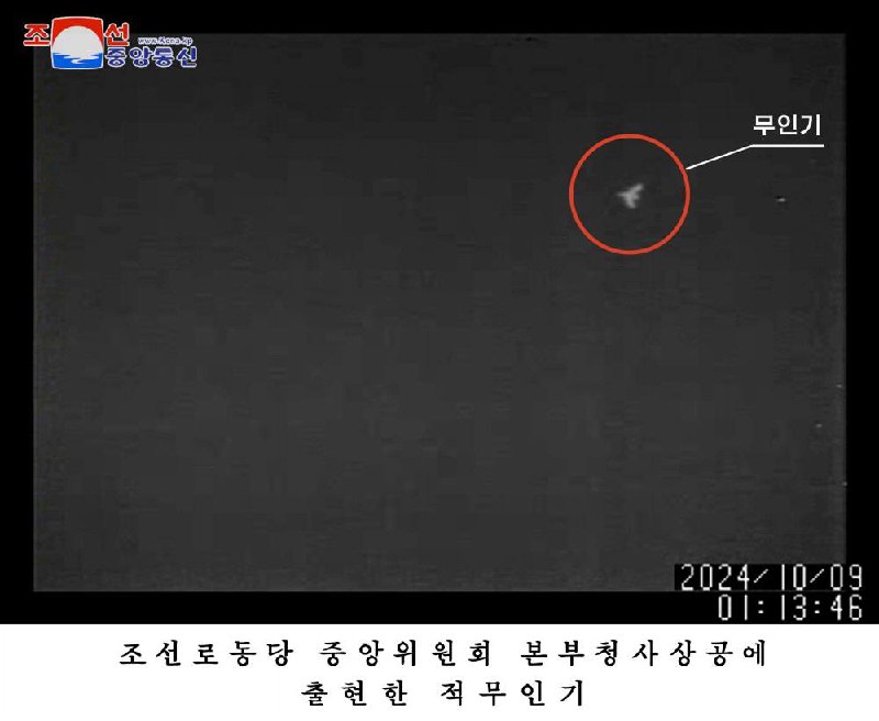 朝鲜劳动党副部长金与正12日发表谈话称，若在平壤上空再次发现无人机将予以报复